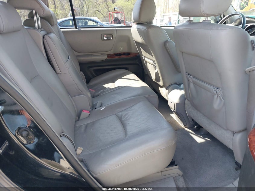 2006 TOYOTA HIGHLANDER SPORT UTILITY VEHICLE 3.3L V-6 DOHC, VVT, 215HP
