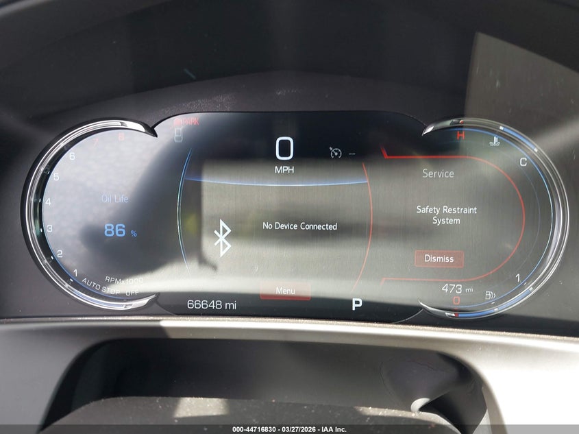 2019 Cadillac Ct6 Premium Luxury VIN: 1G6KD5RS6KU122083 Lot: 44716830