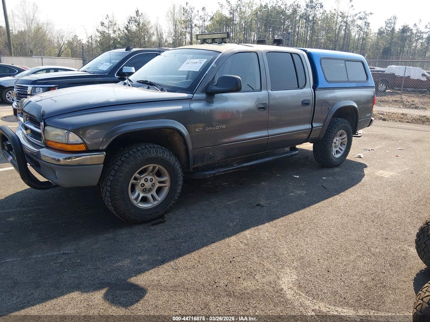 DODGE DAKOTA 2002 VIN 1B7HG48Z42S605140
