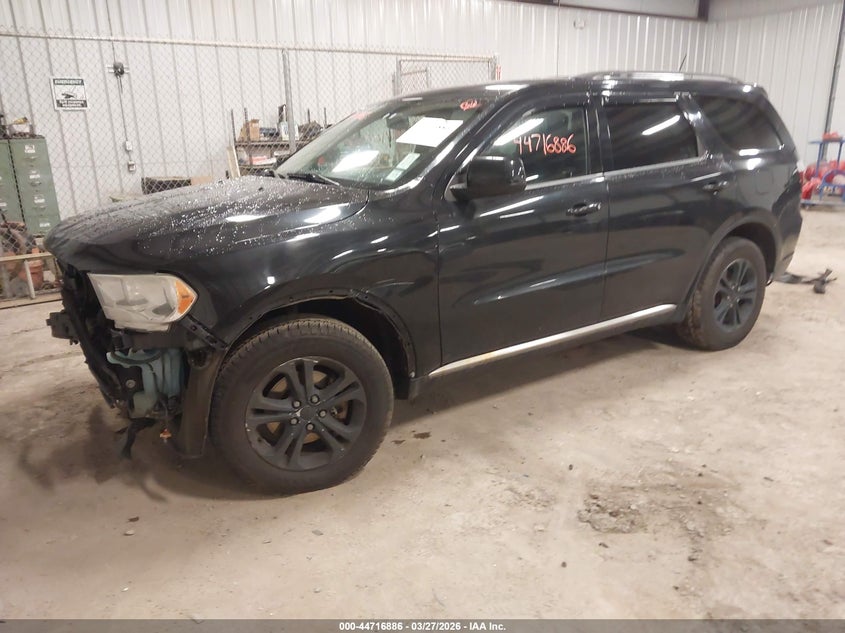 Vin: 1c4rdjagxdc500507, lot: 45214036, dodge durango sxt 20132