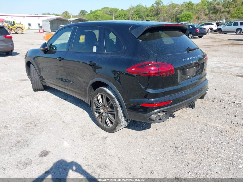 Vin: wp1ab2a22fla61267, lot: 45214053, porsche cayenne s 20153