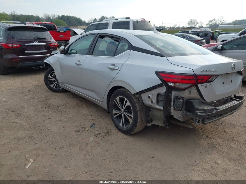 2020 Nissan Sentra Sv Xtronic Cvt