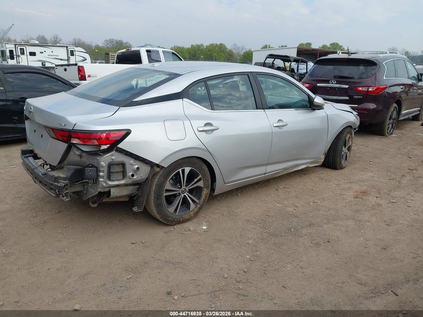 2020 Nissan Sentra Sv Xtronic Cvt
