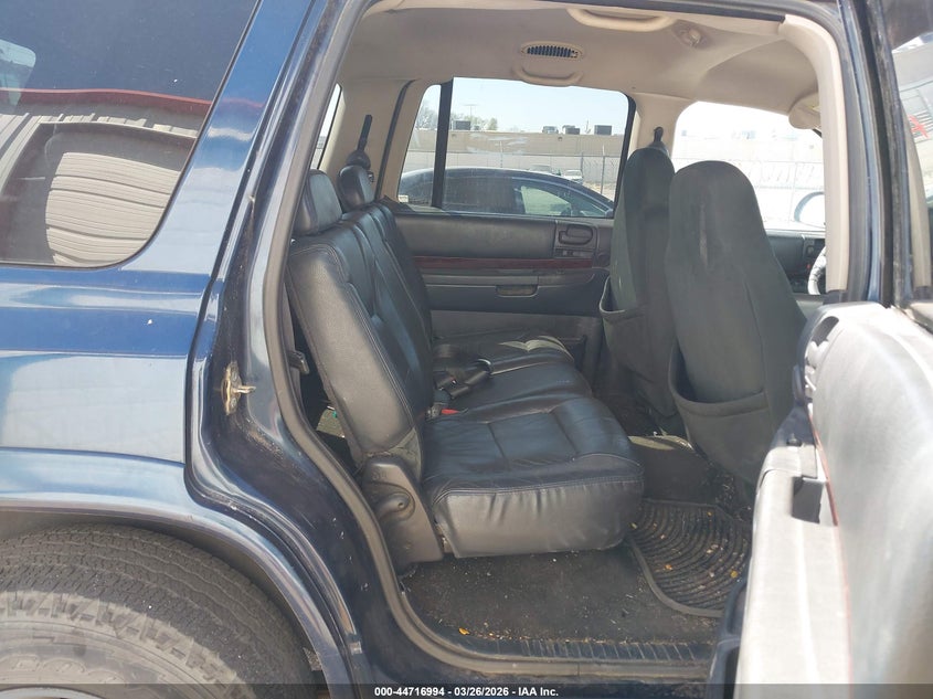 2001 Dodge Durango Slt VIN: 1B4HS28Z31F542278 Lot: 44716994