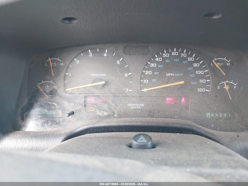 2001 Dodge Durango Slt VIN: 1B4HS28Z31F542278 Lot: 44716994