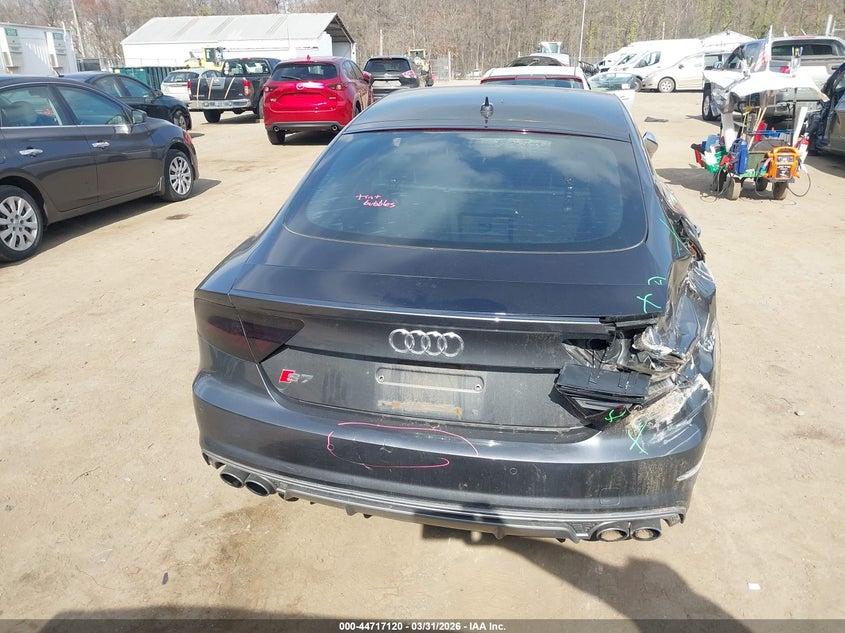 2017 Audi S7 4.0T Premium Plus VIN: WAU2FAFCXHN025398 Lot: 44717120