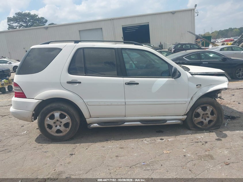 1999 Mercedes-Benz Ml 430 VIN: 4JGAB72E9XA074260 Lot: 44717152