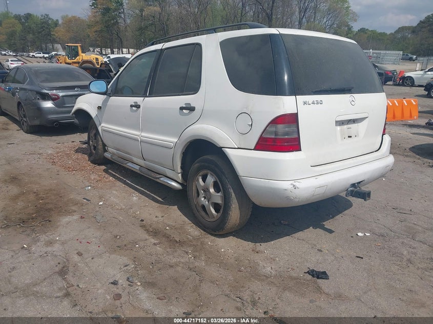 1999 Mercedes-Benz Ml 430 VIN: 4JGAB72E9XA074260 Lot: 44717152