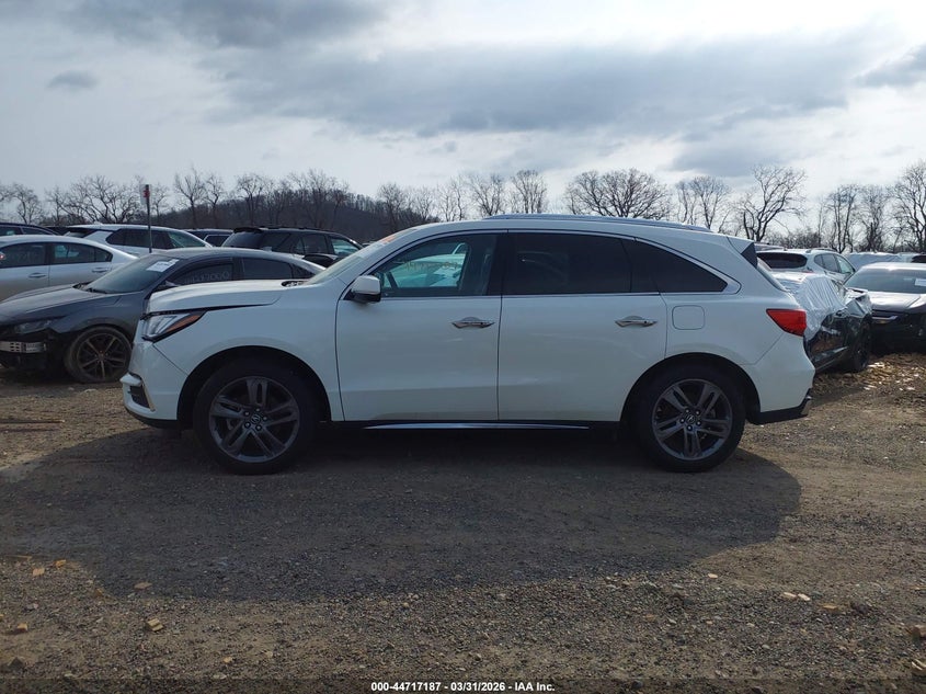 2018 Acura Mdx Advance Package VIN: 5J8YD4H87JL023981 Lot: 44717187
