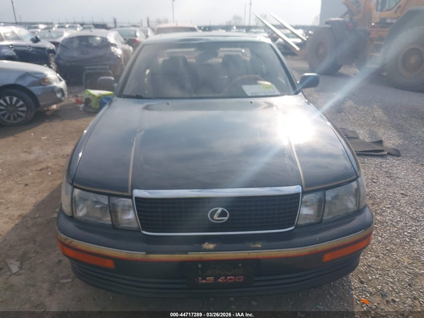 1992 Lexus Ls 400 VIN: JT8UF11E6N0116616 Lot: 44717289