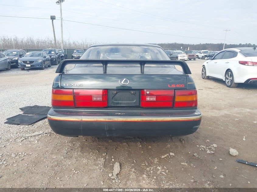 1992 Lexus Ls 400 VIN: JT8UF11E6N0116616 Lot: 44717289