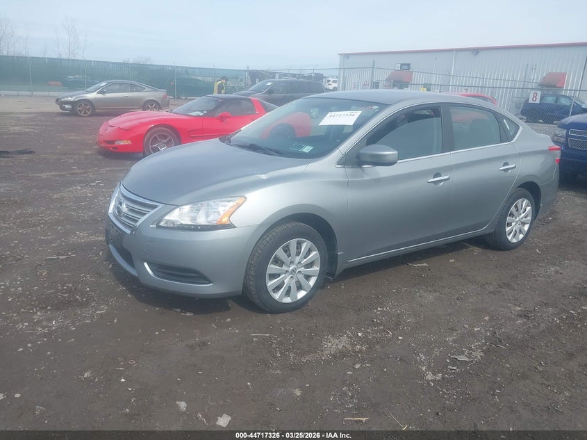 2014 Nissan Sentra Sv 3N1AB7AP7EY268093 photo 1