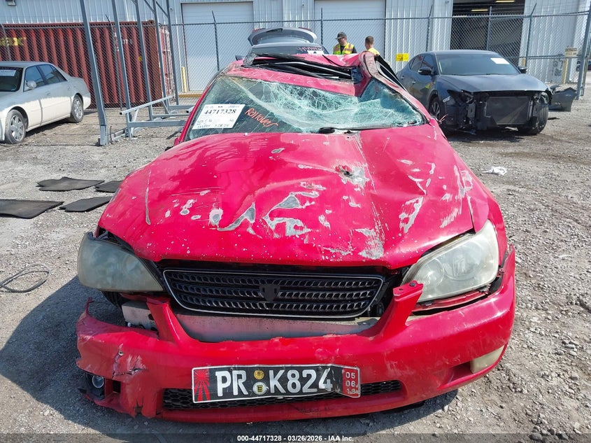 2003 Lexus Is 300 VIN: JTHBD192930076908 Lot: 44717328