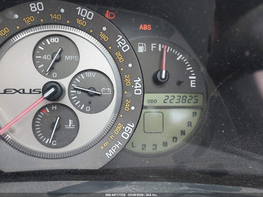 2003 Lexus Is 300 VIN: JTHBD192930076908 Lot: 44717328