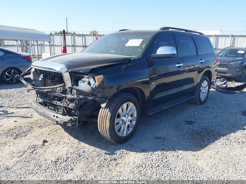 Vin: 5tdyy5g16fs058286, lot: 45214548, toyota sequoia platinum 5.7l v8 20152