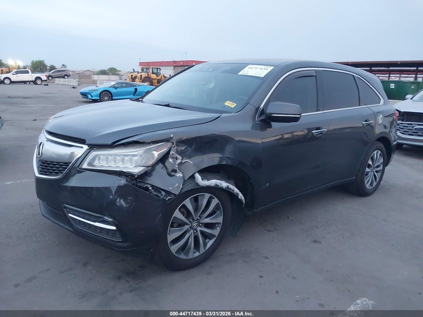 2016 Acura Mdx Technology Acurawatch Plus Packages/Technology Package