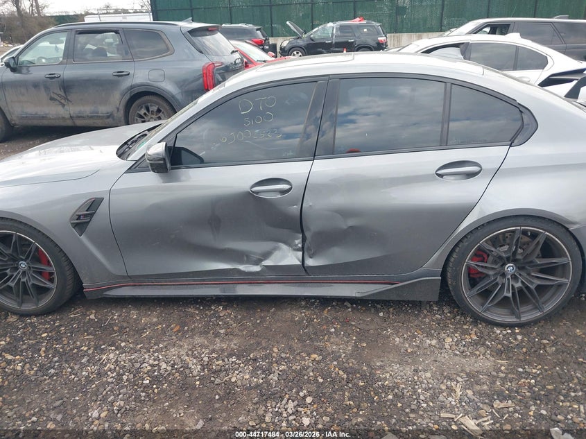 2022 BMW M3 Competition xDrive VIN: WBS43AY06NFM46346 Lot: 44717484