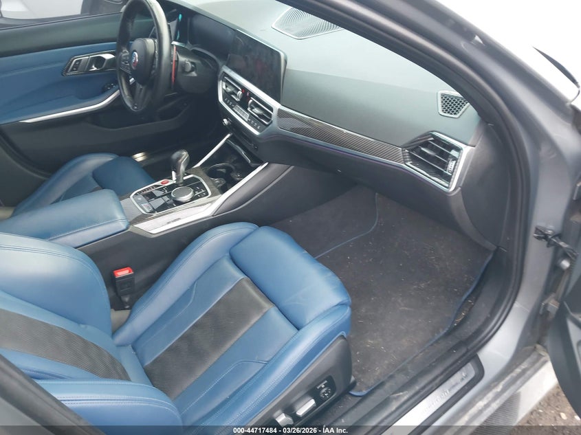 2022 BMW M3 Competition xDrive VIN: WBS43AY06NFM46346 Lot: 44717484