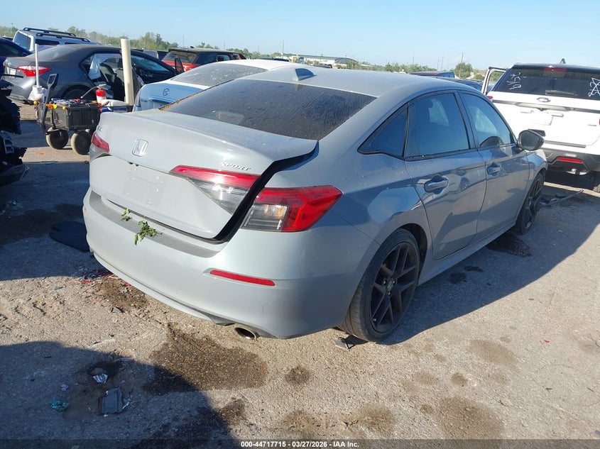 VIN 2HGFE2F55NH581946 2022 HONDA CIVIC SPORT