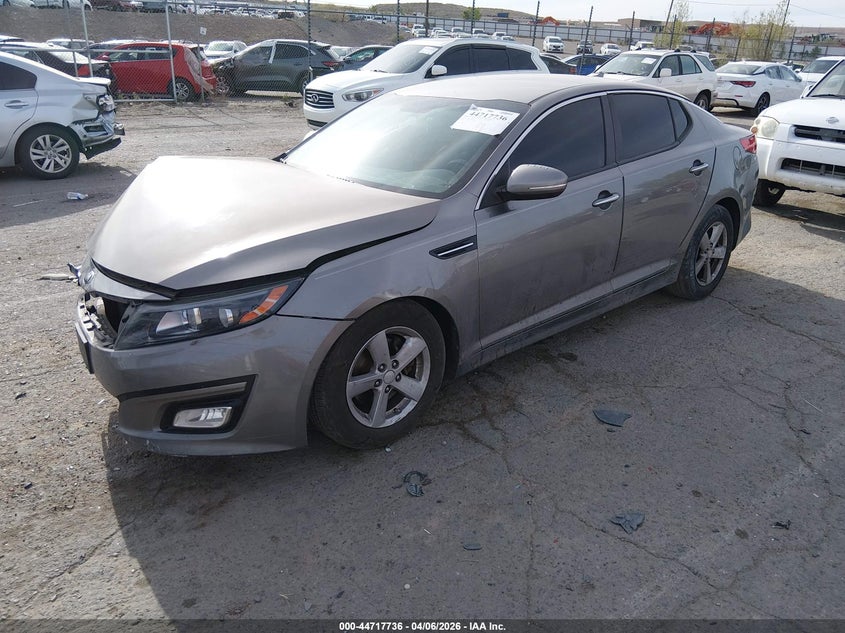 Vin: 5xxgm4a74eg328047, lot: 45214886, kia optima lx 20142
