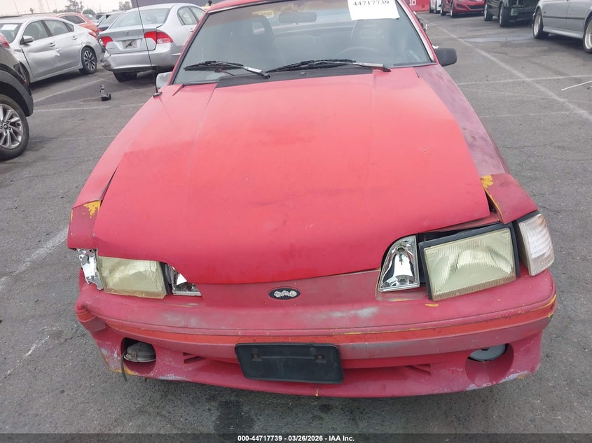 1989 Ford Mustang Gt/Cobra Gt VIN: 1FABP42E5KF135761 Lot: 44717739