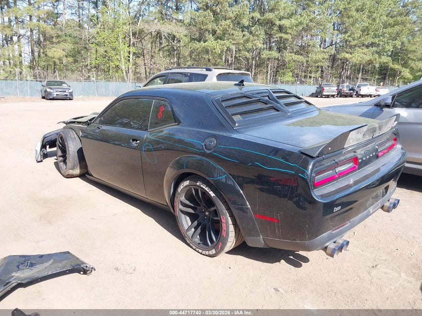 Vin: 2c3cdzfjxlh112315, lot: 45214890, dodge challenger r/t scat pack widebody 20203