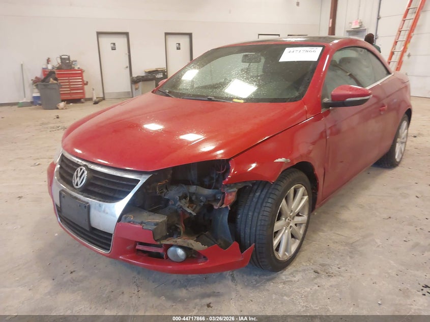 2010 Volkswagen Eos Komfort VIN: WVWAA7AH6AV022829 Lot: 44717866