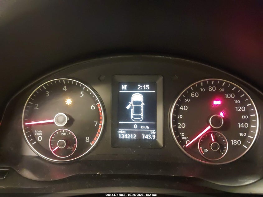 2010 Volkswagen Eos Komfort VIN: WVWAA7AH6AV022829 Lot: 44717866