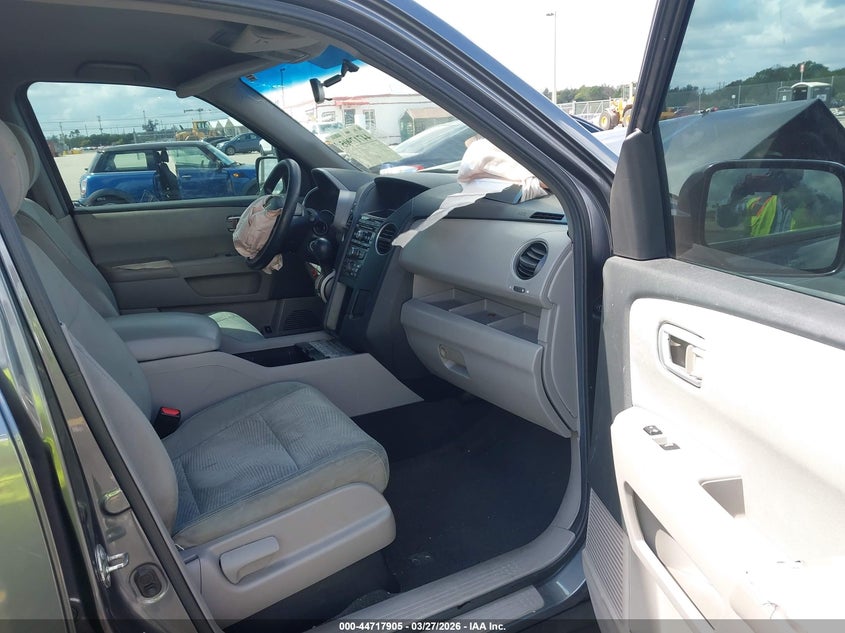2012 Honda Pilot 3.5 Lx grey Lot 111044717905 Vin 5FNYF3H20CB014673