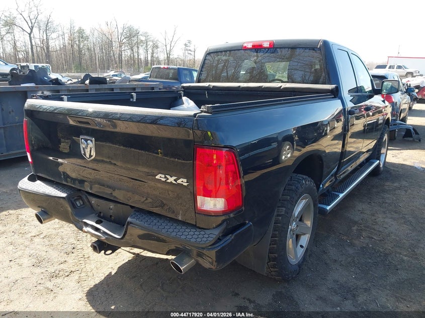 Vin: 1c6rr7ft3js102400, lot: 45215070, ram 1500 express  4x4 6'4 box 20184