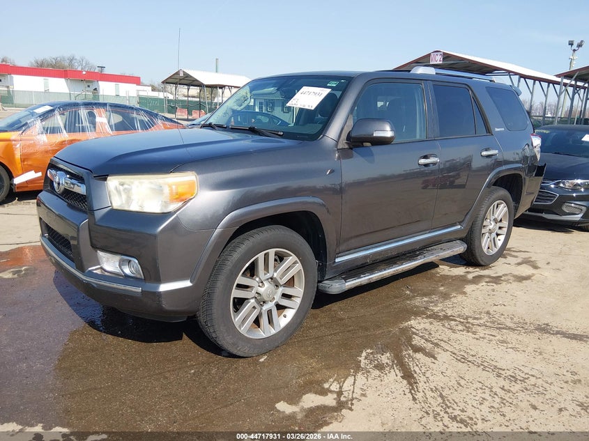Vin: jtebu5jr1b5060975, lot: 45215081, toyota 4runner limited v6 20112
