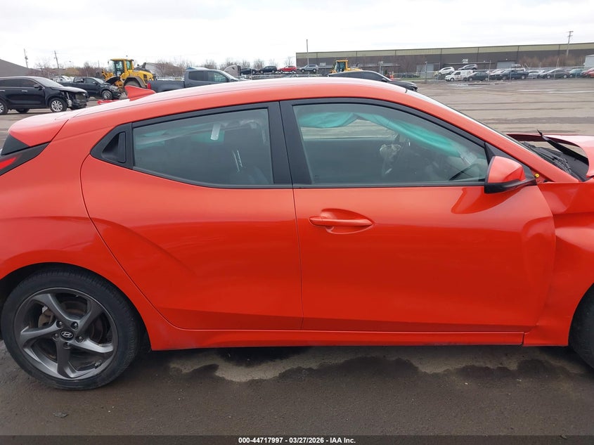 2019 Hyundai Veloster 2.0 VIN: KMHTG6AF6KU013003 Lot: 44717997