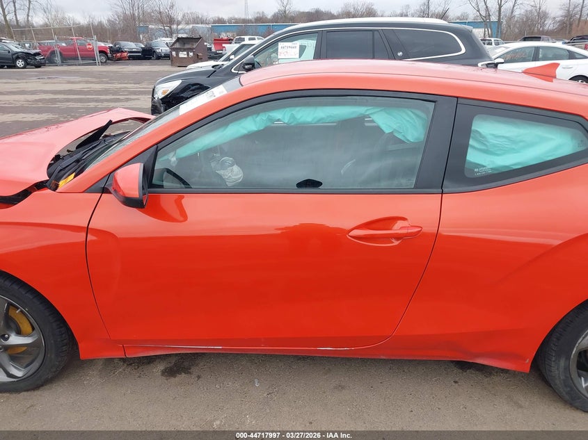 2019 Hyundai Veloster 2.0 VIN: KMHTG6AF6KU013003 Lot: 44717997