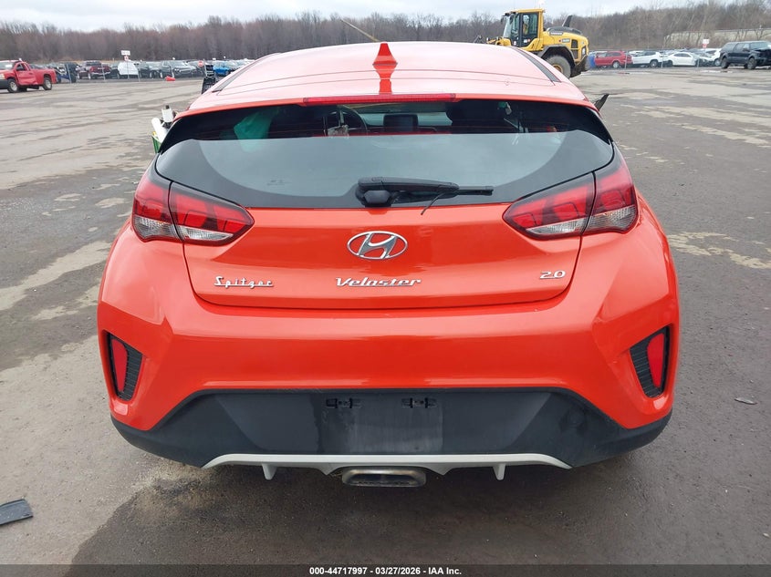 2019 Hyundai Veloster 2.0 VIN: KMHTG6AF6KU013003 Lot: 44717997
