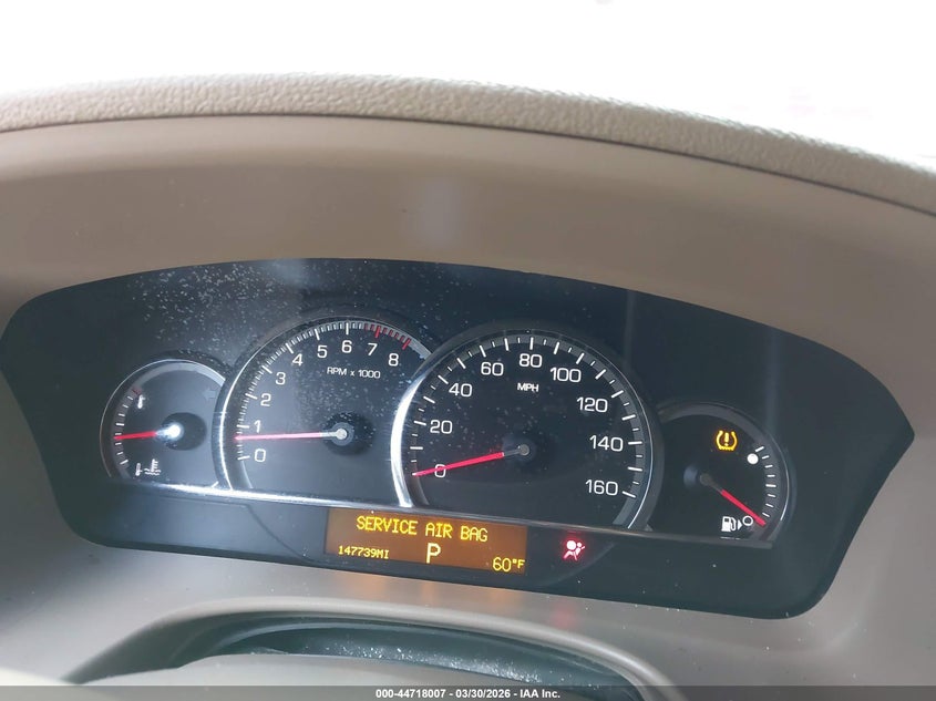 2008 Cadillac Sts V6 VIN: 1G6DD67V180151342 Lot: 44718007