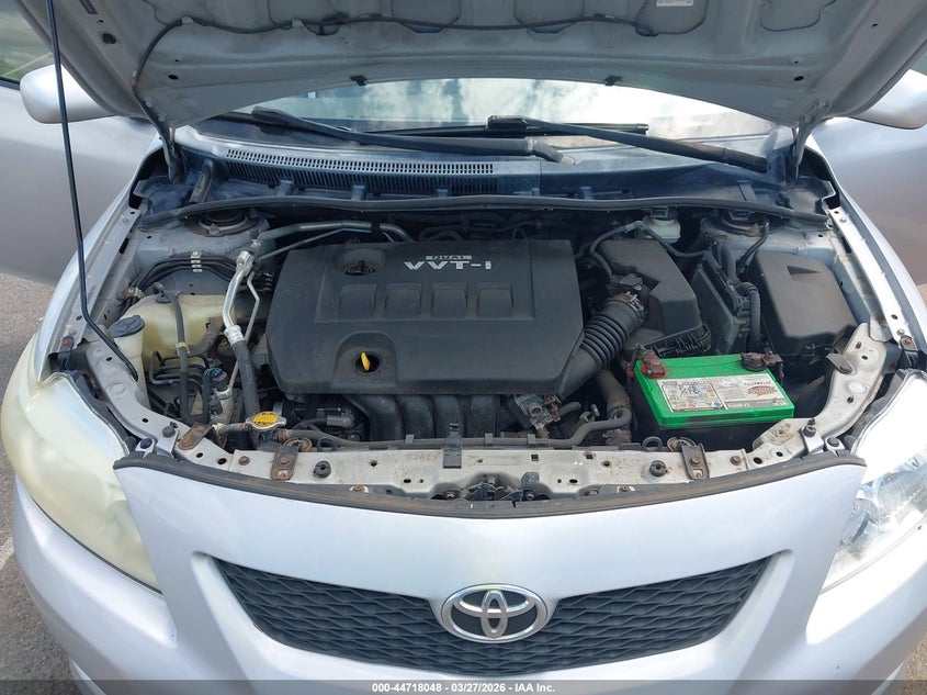 2010 TOYOTA COROLLA SEDAN 1.8L I-4 DOHC, VVT, 132HP