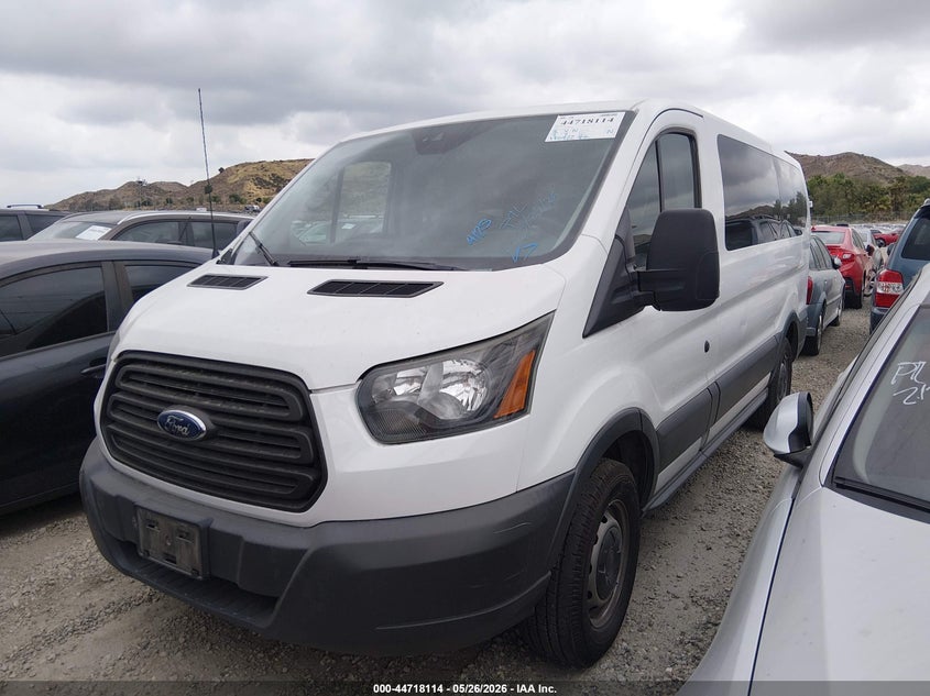 Vin: 1fmzk1ym6hka55546, lot: 45215264, ford transit-150 xl 20172