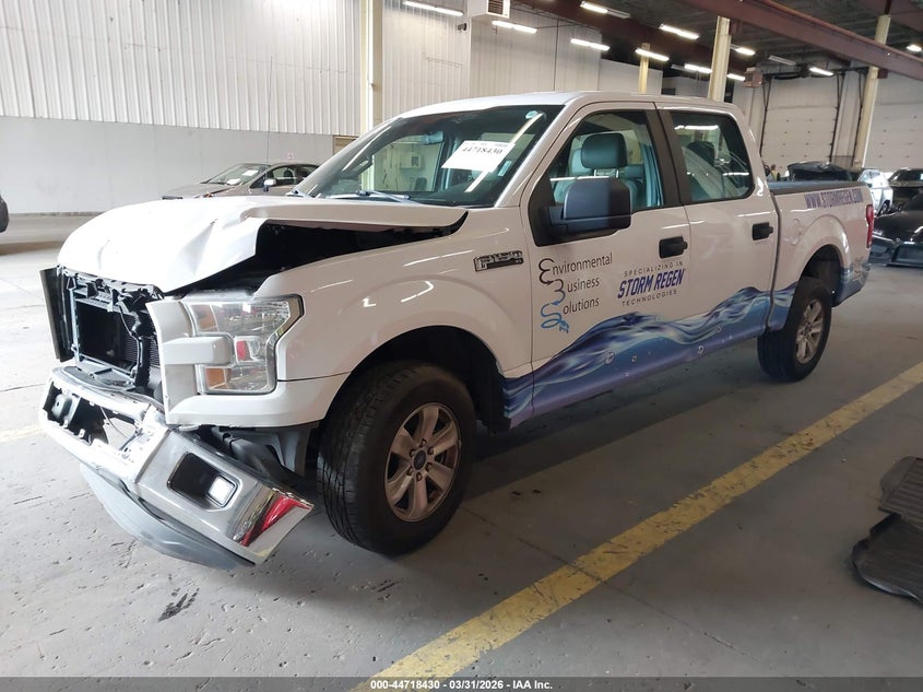 Vin: 1ftew1c87gkg02937, lot: 45215580, ford f150 supercrew 20162