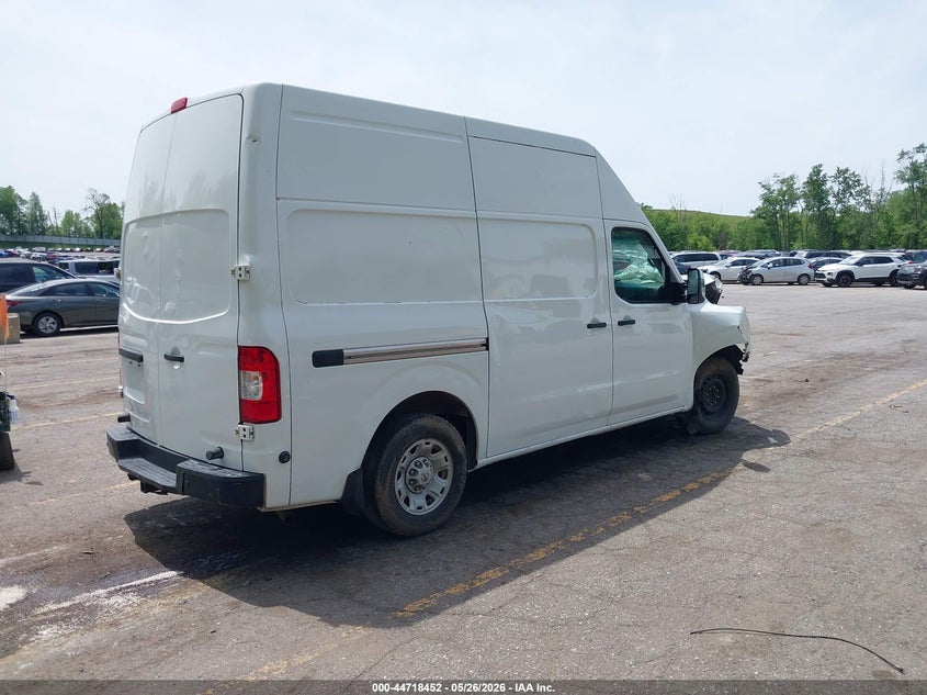Vin: 1n6af0ly4jn809278, lot: 45215602, nissan nv cargo nv2500 hd sv v8 20184