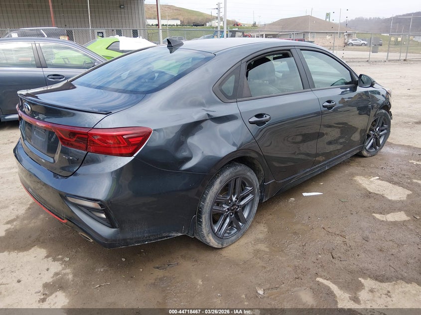 Vin: 3kpf34ad4me278066, lot: 45215617, kia forte gt-line 20214