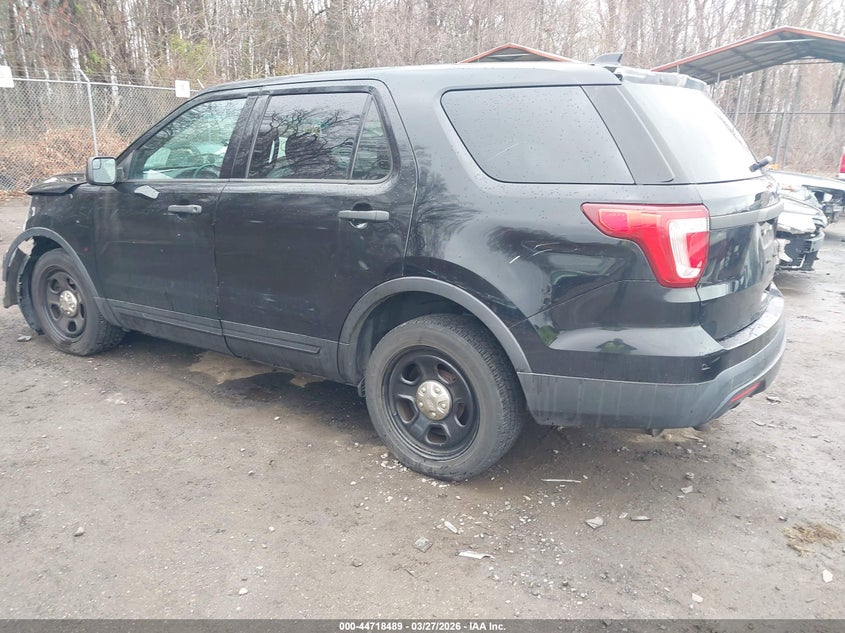 Vin: 1fm5k8ar4ggd32287, lot: 45215639, ford utility police interceptor 20163