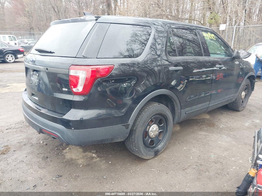 Vin: 1fm5k8ar4ggd32287, lot: 45215639, ford utility police interceptor 20164