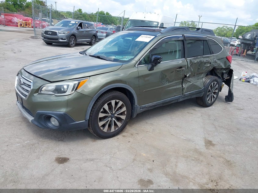 2015 Subaru Outback 2.5I Limited