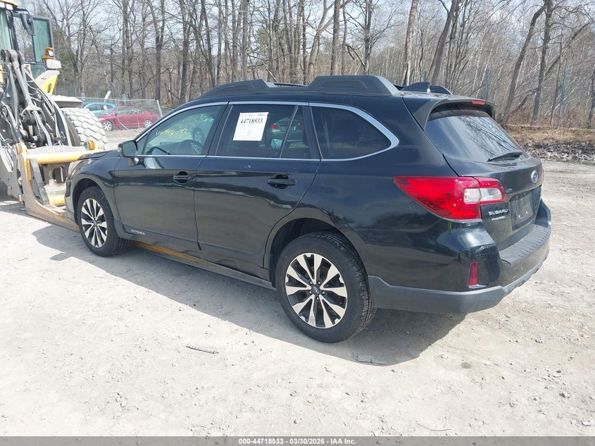 2016 Subaru Outback 2.5I Limited
