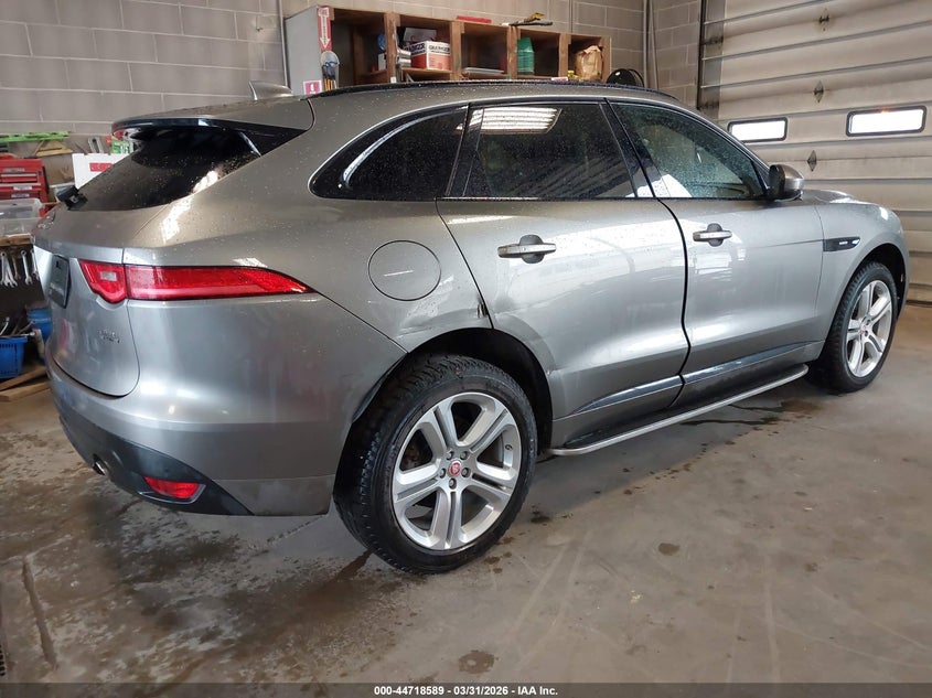 Vin: sadcl2fx1ka366636, lot: 45215739, jaguar f-pace 25t r-sport 20194