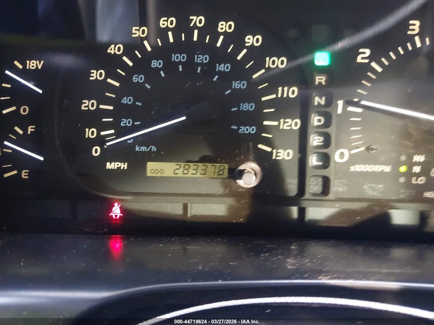 2001 Lexus Lx 470 VIN: JTJHT00W813510088 Lot: 44718624