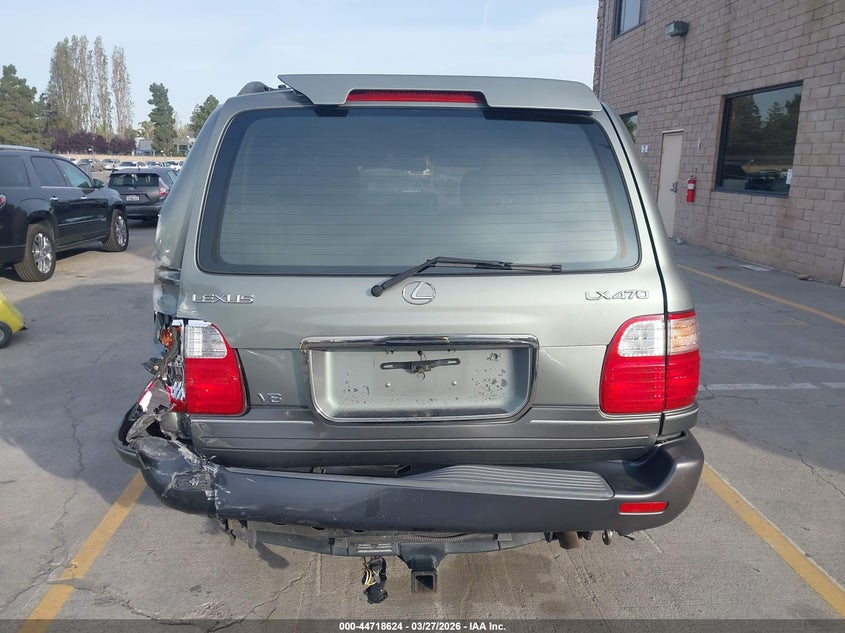 2001 Lexus Lx 470 VIN: JTJHT00W813510088 Lot: 44718624