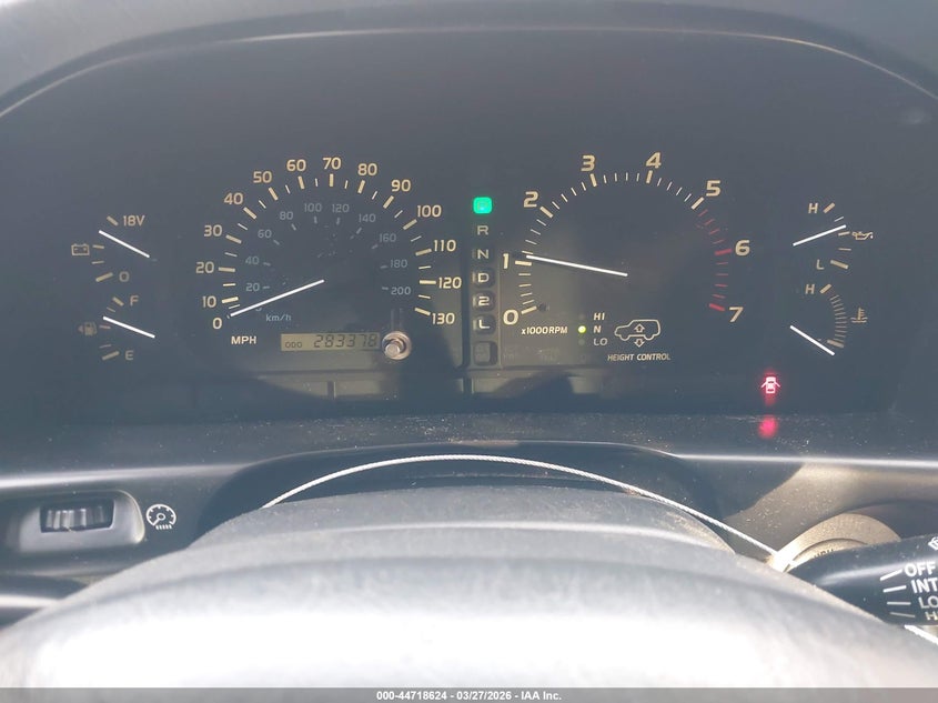 2001 Lexus Lx 470 VIN: JTJHT00W813510088 Lot: 44718624