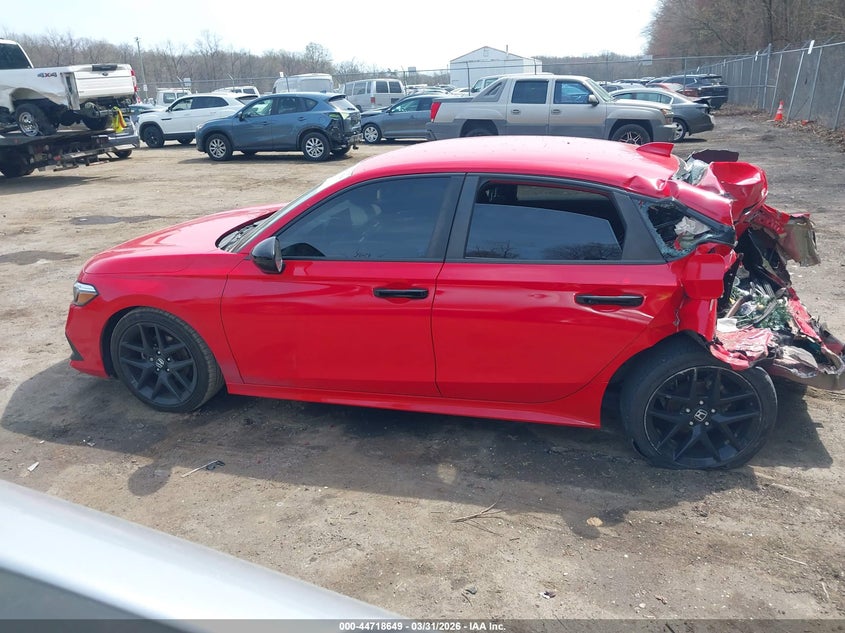 VIN 2HGFE2F56NH507239 2022 HONDA CIVIC SPORT