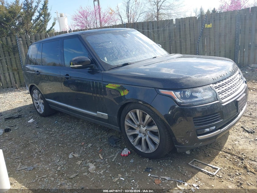 2016 Land Rover Range Rover 5.0L V8 Supercharged